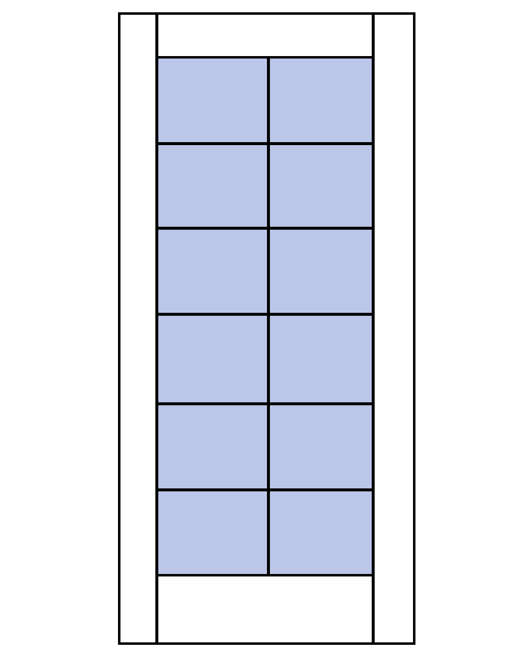 vendbar århus enkelt glasdør monteret med dørlås