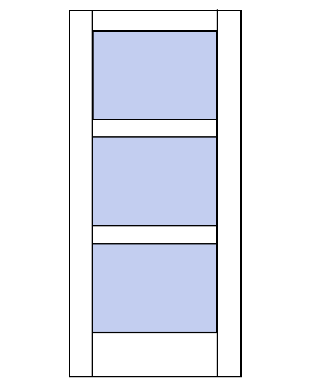 vendbar enkelt glasdør monteret med dørlås