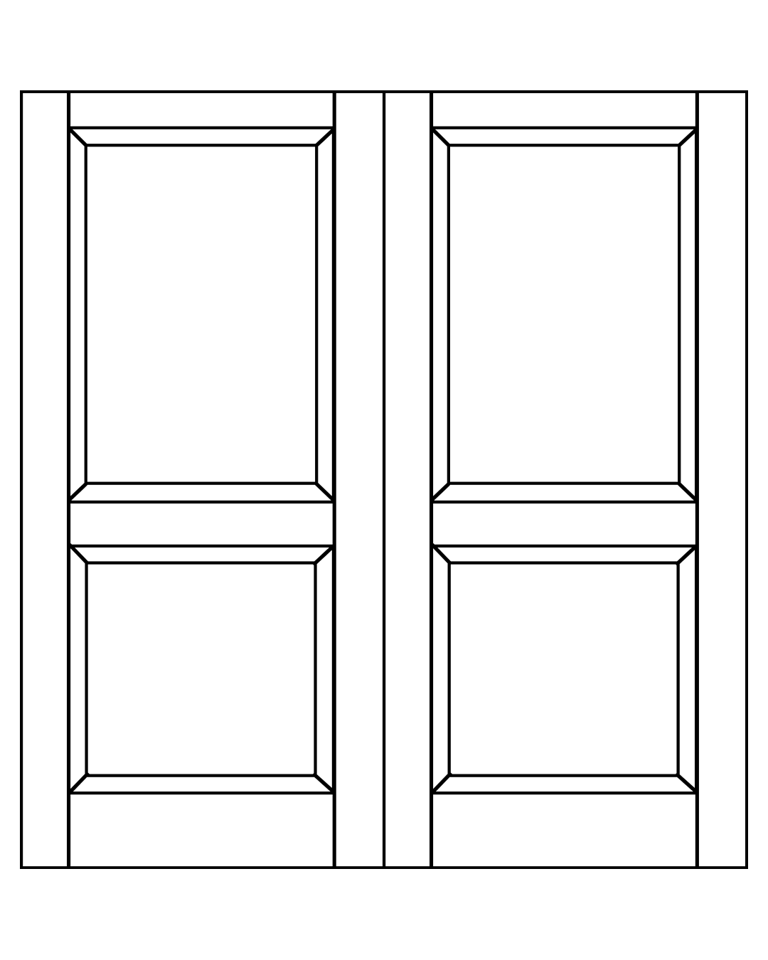 dørmodel rønne som dobbeltdør